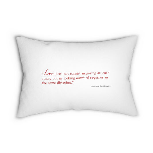 Unity (Pillow Red Writing)